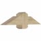 Ekena Millwork Eugene Rough Sawn Timber Gable Bracket, Douglas Fir, 36"W x 9"H x 6"D x 6"F, 6/12 Pitch GBW036X09X0606EUG00RDF - alternate 4
